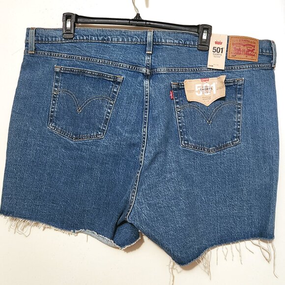 Levi's Pants - Levi's 501 Original Plus Size High Rise Denim Shorts - 24W - NWT